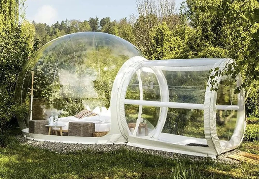 inflatable tent looks like bubble